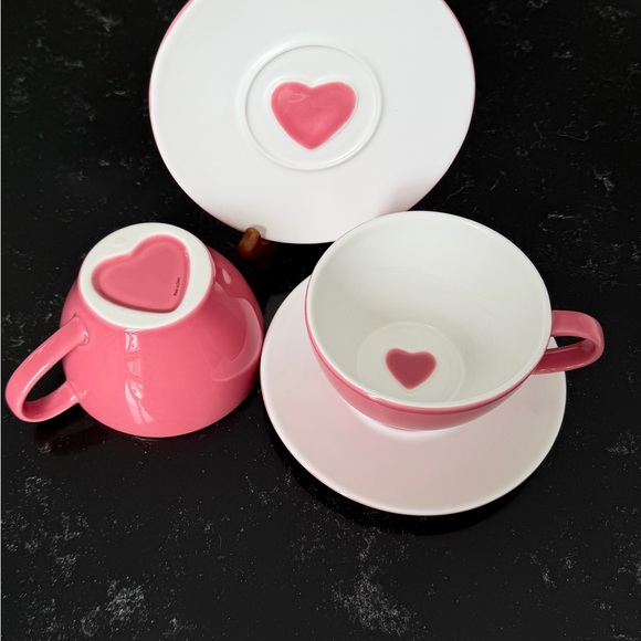 Starbucks Valentine’s Day Cup & Saucer Sets (2) - Picture 4 of 5